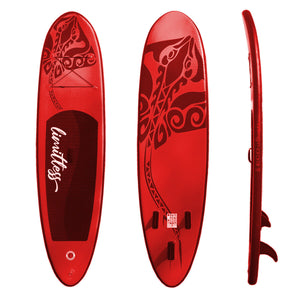 Stand Up Paddle Board Aufblasbar 308cm Rot